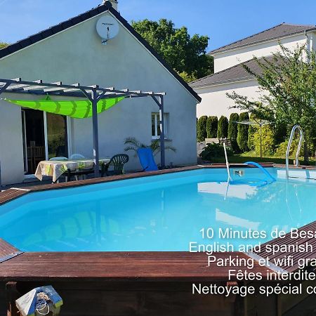 2 Vraies Chambres Privees Au Calme Dans Villa De Campagne Plain-Pied 105M2 Avec Piscine A Montfaucon Montfaucon  Екстер'єр фото